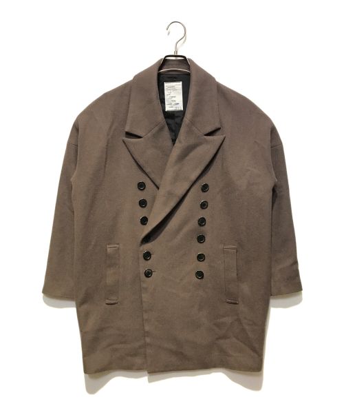 SHAREEF（シャリーフ）SHAREEF (シャリーフ) WOOL MELTON MIDDLE COAT コート ベージュ サイズ:1の古着・服飾アイテム