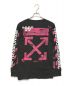 OFFWHITE (オフホワイト) DIAG STENCIL L/S TEE ブラック サイズ:M：12000円