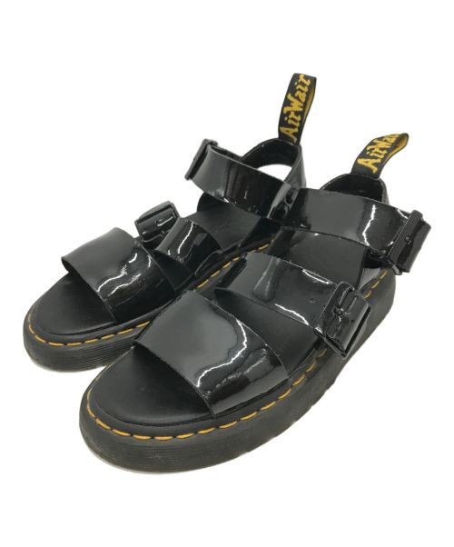 Dr.Martens（ドクターマーチン）Dr.Martens (ドクターマーチン) グリフォン サンダル ブラック サイズ:UK5(24cm)の古着・服飾アイテム