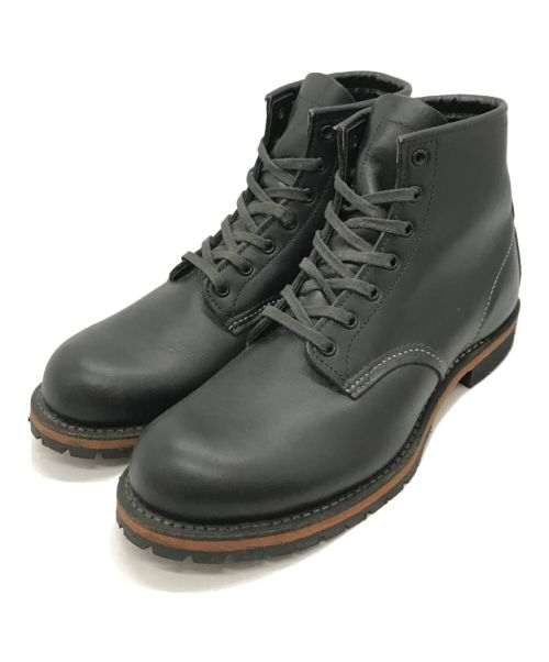 RED WING（レッドウィング）RED WING (レッドウィング) ベックマンラウンドブーツ ブラック サイズ:USA8(26cm)の古着・服飾アイテム