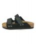 BIRKENSTOCK (ビルケンシュトック) ウジ スエードレザーサンダル ブラック サイズ:24cm：9000円