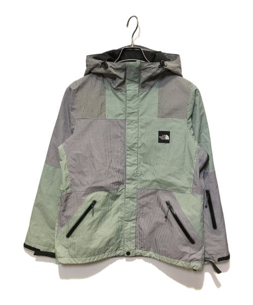 THE NORTH FACE（ザ ノース フェイス）THE NORTH FACE (ザ ノース フェイス) マウンテンパーカー ブルー×グリーン サイズ:Mの古着・服飾アイテム