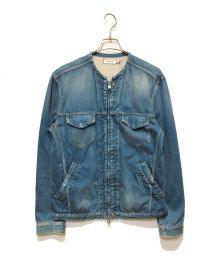 nonnative（ノンネイティブ）の古着「ノーカラートラッカーブルゾン」｜インディゴ