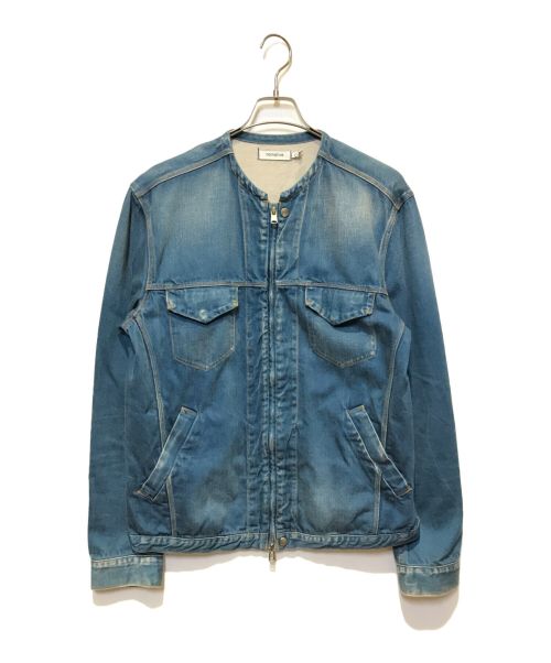 nonnative（ノンネイティブ）nonnative (ノンネイティブ) ノーカラートラッカーブルゾン インディゴ サイズ:4の古着・服飾アイテム