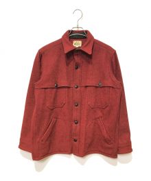 WOOLRICH（ウールリッチ）の古着「［古着］シャツジャケット」｜レッド