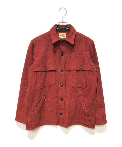 WOOLRICH（ウールリッチ）WOOLRICH (ウールリッチ) ［古着］シャツジャケット レッド サイズ:16の古着・服飾アイテム