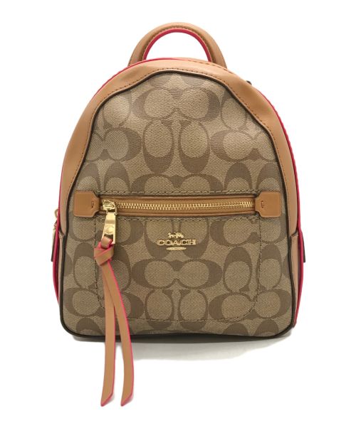 COACH（コーチ）COACH (コーチ) ミニリュック ベージュ サイズ:下記参照の古着・服飾アイテム