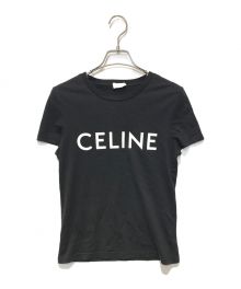 CELINE（セリーヌ）の古着「ロゴTシャツ」｜ブラック