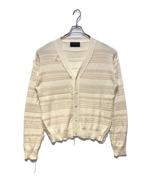 UNUSED（アンユーズド）UNUSED (アンユーズド) 7G cardigan ホワイトの古着・服飾アイテム