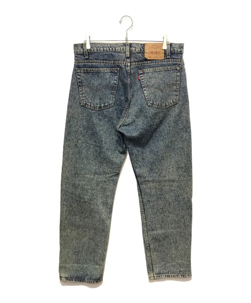 LEVI'S（リーバイス）LEVI'S (リーバイス) ［古着］ケミカルウォッシュ テーパードデニムパンツ インディゴ サイズ:W36L29の古着・服飾アイテム