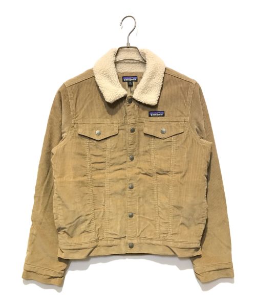 Patagonia（パタゴニア）Patagonia (パタゴニア) パイル・ラインド・トラッカー・ジャケット ベージュ サイズ:XSの古着・服飾アイテム