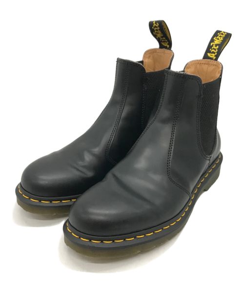 Dr.Martens（ドクターマーチン）Dr.Martens (ドクターマーチン) YS チェルシーブーツ ブラック サイズ:UK8(27cm相当)の古着・服飾アイテム