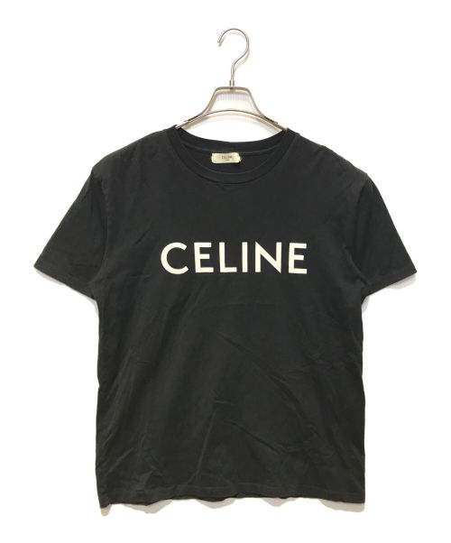 CELINE（セリーヌ）CELINE (セリーヌ) ルーズ Tシャツ / コットンジャージー ブラック サイズ:XSの古着・服飾アイテム