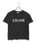 CELINE（セリーヌ）の古着「ルーズ Tシャツ / コットンジャージー」｜ブラック