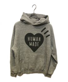 HUMAN MADE（ヒューマンメイド）の古着「ハートロゴパーカー」｜グレー