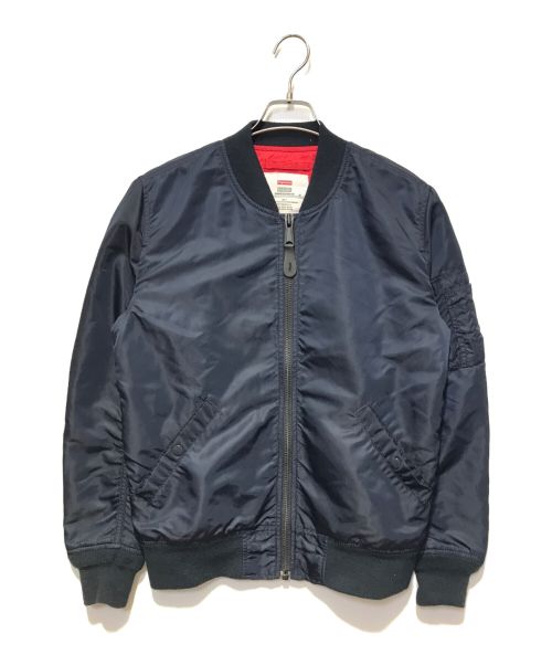 SUPREME（シュプリーム）SUPREME (シュプリーム) MA-1 Jacket ネイビー サイズ:Sの古着・服飾アイテム