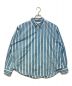 THE SHINZONE（ザ シンゾーン）の古着「STRIPE DADDY SHIRT」｜ブルー×ホワイト