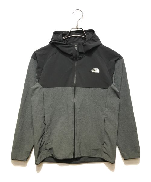 THE NORTH FACE（ザ ノース フェイス）THE NORTH FACE (ザ ノース フェイス) エイペックスフレックスフーディ ブラック×グレー サイズ:Ｓの古着・服飾アイテム