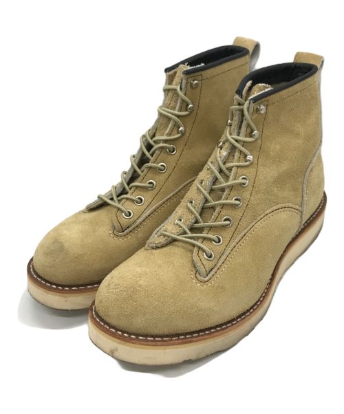 RED WING（レッドウィング）RED WING (レッドウィング) ワークブーツ ベージュ サイズ:26cmの古着・服飾アイテム