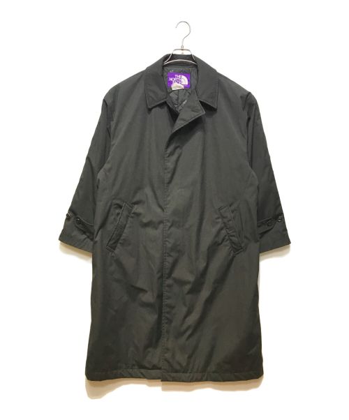 THE NORTHFACE PURPLELABEL（ザ・ノースフェイス パープルレーベル）THE NORTHFACE PURPLELABEL (ザ・ノースフェイス パープルレーベル) ステンカラーコート ブラック サイズ:Ｌの古着・服飾アイテム