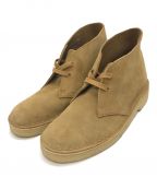 CLARKSクラークス）の古着「W DESERT BOOT」｜ベージュ