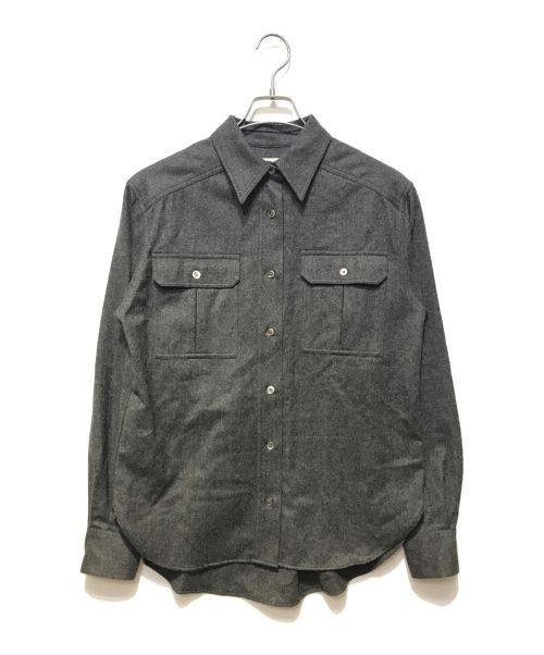 THE SHINZONE（ザ シンゾーン）THE SHINZONE (ザ シンゾーン) SHIRT JACKET グレー サイズ:36の古着・服飾アイテム