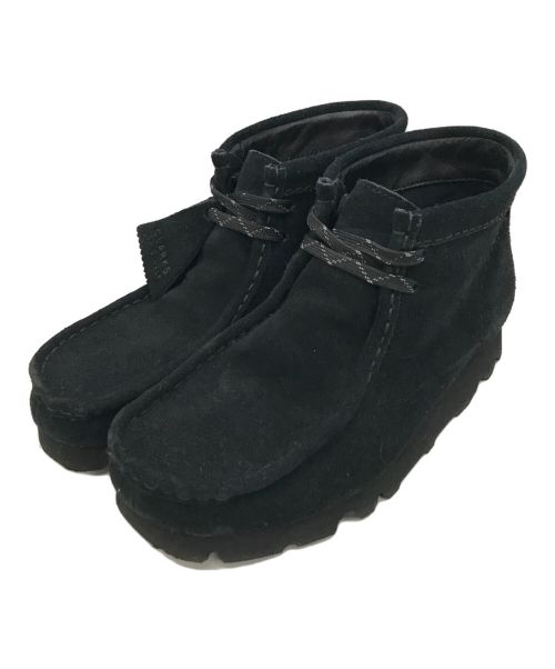 CLARKS（クラークス）CLARKS (クラークス) GORE-TEX ワラビーブーツ ブラック サイズ:22.5cmの古着・服飾アイテム