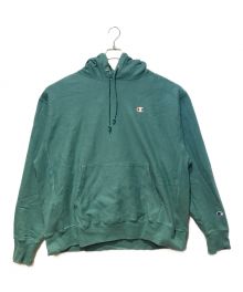 Champion（チャンピオン）の古着「リバースウィーブパーカー」｜ブルー