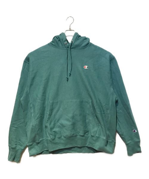 Champion（チャンピオン）Champion (チャンピオン) リバースウィーブパーカー ブルー サイズ:2XLの古着・服飾アイテム