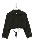 IENA×COVERTイエナ×コヴェルト）の古着「CROPPED JACKET」｜ブラック