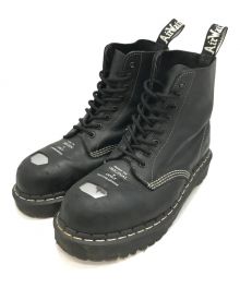 Dr.Martens（ドクターマーチン）の古着「1460 PASCAL スチールトゥ 8 ホール ブーツ」｜ブラック