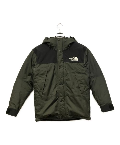 THE NORTH FACE（ザ ノース フェイス）THE NORTH FACE (ザ ノース フェイス) マウンテンダウンジャケット / MOUNTAIN DOWN JACKET カーキ×ブラック サイズ:Sの古着・服飾アイテム