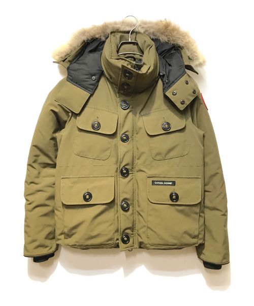 CANADA GOOSE（カナダグース）CANADA GOOSE (カナダグース) ラッセルパーカ カーキ サイズ:Sの古着・服飾アイテム