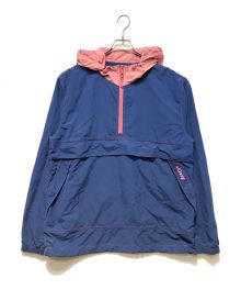 stussy（ステューシー）の古着「アノラックパーカー」｜ブルー×ピンク