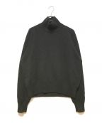 steinシュタイン）の古着「EX FINE LAMBS LOOSE HIGH NECK KNIT」｜ブラック