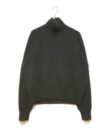 stein（シュタイン）の古着「EX FINE LAMBS LOOSE HIGH NECK KNIT」｜ブラック