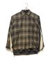 stein（シュタイン）の古着「OVERSIZED LAYERED FLANNEL SHIRT」｜ブラウン