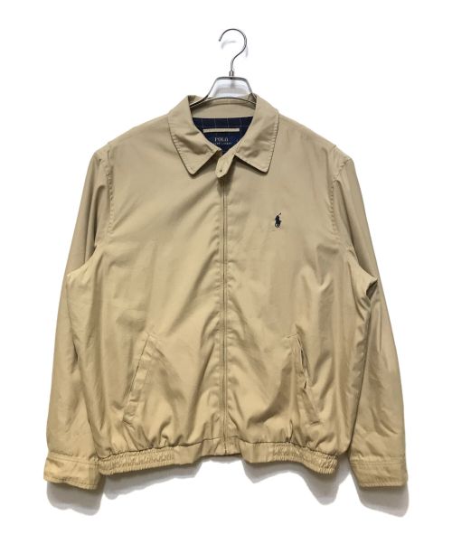 POLO RALPH LAUREN（ポロ・ラルフローレン）POLO RALPH LAUREN (ポロ・ラルフローレン) スイングトップ ベージュ サイズ:Lの古着・服飾アイテム