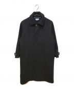 MAISON SPECIALメゾンスペシャル）の古着「Super140s Prime-Over Melton Balmachan Coat」｜ネイビー