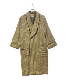 Aquascutum（アクアスキュータム）の古着「ロングガウンコート」｜ベージュ