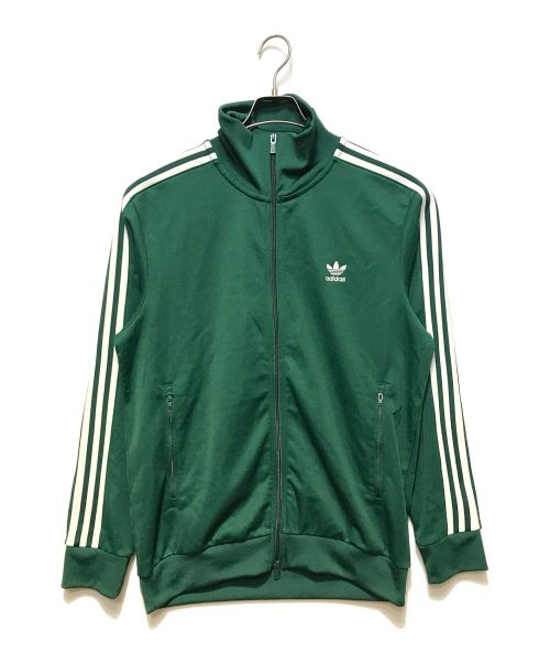 adidas（アディダス）adidas (アディダス) クラシックス ベッケンバウアー トラックトップ グリーン サイズ:2XLの古着・服飾アイテム