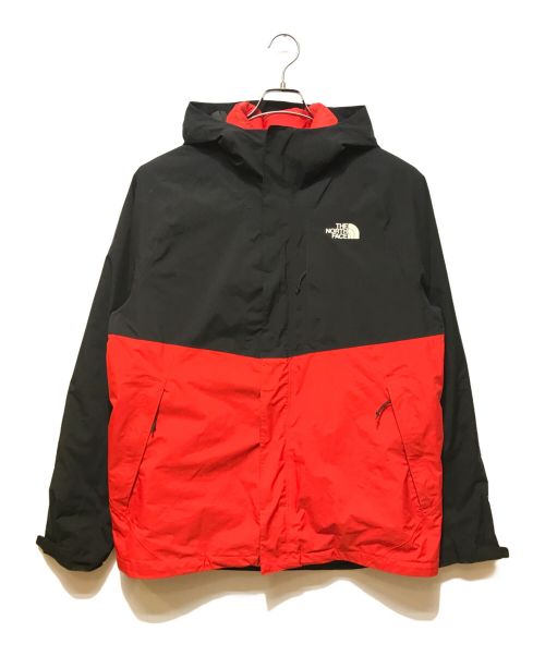 THE NORTH FACE（ザ ノース フェイス）THE NORTH FACE (ザ ノース フェイス) マウンテン ライト トリクライメイト ジャケット ブラック×レッド サイズ:Ｌの古着・服飾アイテム