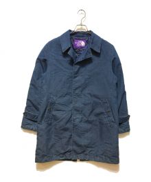 THE NORTHFACE PURPLELABEL×BEAMS（ザ・ノースフェイス パープルレーベル×ビームス）の古着「別注 プリマロフト ステンカラーコート」｜インディゴ