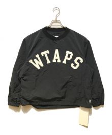 WTAPS（ダブルタップス）の古着「ナイロンタッサープルオーバーシャツ」｜ネイビー