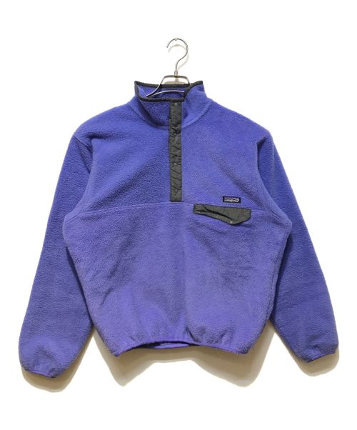 Patagonia（パタゴニア）Patagonia (パタゴニア) 90’S スナップTフリースプルオーバー ブルー サイズ:Mの古着・服飾アイテム