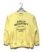 STELLA McCARTNEYステラマッカートニー）の古着「ロゴプリントスウェット」｜イエロー