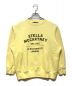 STELLA McCARTNEY（ステラマッカートニー）の古着「ロゴプリントスウェット」｜イエロー