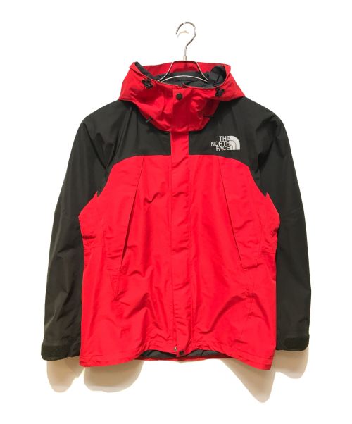 THE NORTH FACE（ザ ノース フェイス）THE NORTH FACE (ザ ノース フェイス) ゴアテックス マウンテンジャケット レッド×ブラック サイズ:Mの古着・服飾アイテム