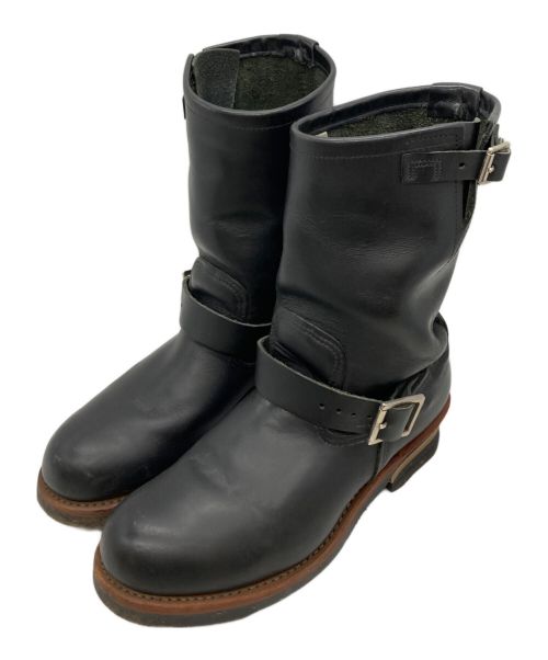 RED WING（レッドウィング）RED WING (レッドウィング) エンジニアブーツ ブラック サイズ:9D（27cm）の古着・服飾アイテム