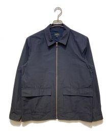 A.P.C.（アーペーセー）の古着「ジップアップジャケット」｜ネイビー